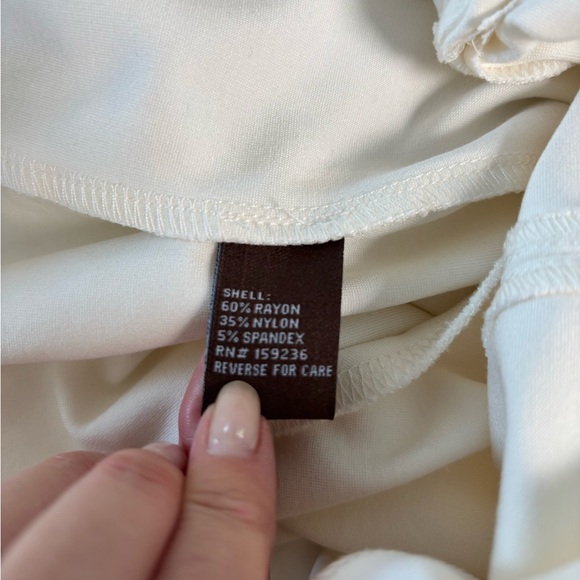 J. McLaughlin Deanne Pants in Ivory Sz 6 - Picture 11 of 11